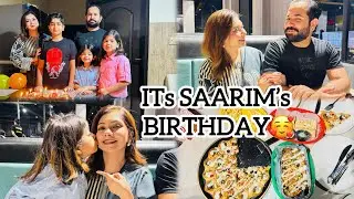 SAARIM KO RAAT 12 BJY WISH KIA🥰|| ITS HIS BIRTHDAYYYYY 🧁🌟|| FAMILY VLOGS
