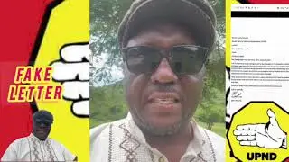The letter is Fake- I Am a bonafide UPND member 