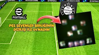 EFSANE GERİ DÖNÜŞ !! PES SEVENLER BİRLİĞİNİN DİZİLİŞİ İLE OYNADIM !! EFOOTBALL MOBİLE 2025
