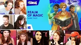 The Sims&trade; 4 Realm of Magic: Official Trailer REACTIONS MASHUP