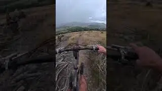 Insta360 GO Ultra POV Down a Steep MTB Trail