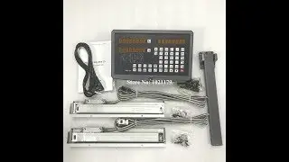 shipping high precision instruments lathe & mill 2 axis DRO digital readout