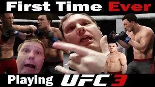 My dad (with parkinson's) plays UFC 3 For the first time