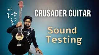 Crusader Guitar😍 |  Mate black 🖤 | Sound test🔥 | Instruments Gallery 🎸|
