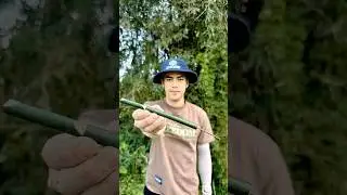 Survival Skills: Make a Bamboo Horn to Scare Off Wild Animals #ohd #survival #skills #bushcraft