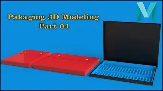 Autodesk Maya Advance 3D Modeling | Packaging Design Box | Part 04