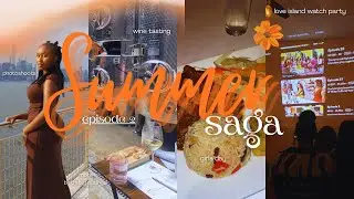 remnants of a summer series (of events)|ep.2 wine tasting, nyc photoshoots, comedy club, girls day