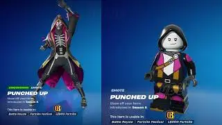 LEGO Skin VS Default Skin! Skulldrifter with All Emotes and Dances Ever Made!!