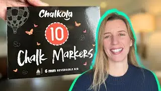 Vibrant Chalkola 6mm Washable Markers are Perfect for Any Surface!