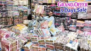 Big Grand Offer Dhamaka Sale 3.Days Hyderabad Wholesale || Dana Fabrics ||