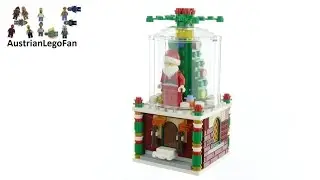 Lego 40223 Snowglobe Limited Edition - Lego Speed Build Review