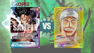 [OP12] One Piece TCG: UP Luffy vs Enel