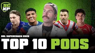 NRL SuperCoach 2026: Top 10 PODS For 2026
