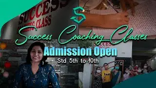 Success coaching Classes ADMISSION OPEN | 2021 | 5th to 10th | Prof. Mamta Pokale