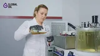 Лаборатория компании GLOBAL OIL. | GLOBAL OIL korxonasining laboratoriyasi.