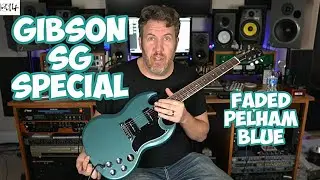 Gibson SG Special — выцветший Pelham Blue — эта гитара не отстой