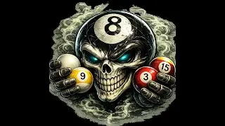 Poolians 3D 8ball game - SnookDogg x Venom - GOLDEN + 8bank
