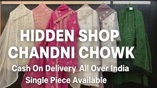 under-rated secret shop in DELHI chandi chowk😍 Designer salwar suits & pakistani suits COD+EXCHANGE