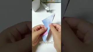 Cara Membuat Rubah (Fox) dari Origami #papercraft #shorts #origamiinspiration #craft #diy #toys