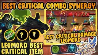 COUNTER GUARDIAN MAGIC CHESS PAKE COMBO SYNERGY UNDEAD - LEOMORD THE GREATEST CRITICAL DAMAGE