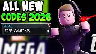 ALL WORKING MARVEL OMEGA CODES ROBLOX - All New Marvel Omega Codes 2026! (REDEEM NOW)