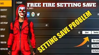 Free Fire Setting Sync  How To Use  || free fire sync setting save