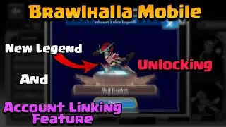 Unlocking New Legend RED RAPTOR ON Mobile Brawlhalla + New Account Linking Features