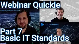 IT Standards for Basic Level | Webinar Quickie Part 7