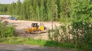 Бульдозер LiuGong B260 в действии