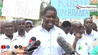 Learning paralysed at Technical University of Mombasa (TUM) as lecturers' strike!!