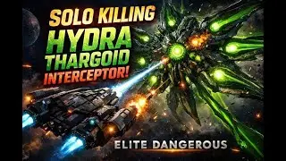 Thargoid Hydra solo kill