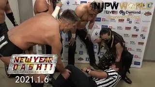 Suzuki-Gun take out brutal frustration on the referee! |New Year Dash