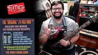 ПРАВДА о звукоснимателях EMG: 24-вольтовый мод для лучшего звучания?