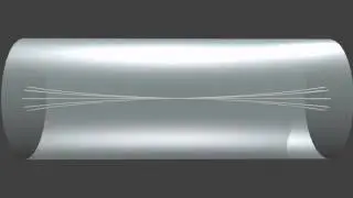 Standing wave in pipe open at both ends
