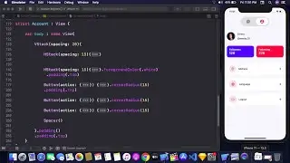 Custom Segment Control Using SwiftUI - Segmented View Using SwiftUI - Tabbed View Using SwiftUI