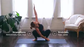 How to do a Sky Squat Reach stretch