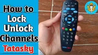 Как заблокировать/разблокировать любой канал на приставке Tatasky Setup HD | заблокировать канал ...