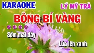 Karaoke | Bông Bí Vàng | Lý Mỹ Trà | Karaoke Điệu Lý Cải Lương