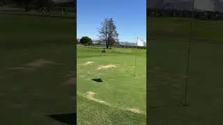6 years old dialing in his soft touch around the green! #callaway #golf #golfswing #golfer