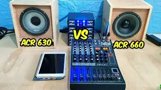 COMPARE SPEAKER ACR 630 VS ACR 660 BOX MINISCOOP 6 INCH