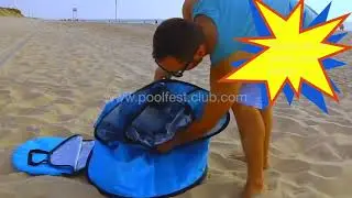¿Cómo guardar la tienda con piscina para bebés? ¡No es tan complicado!