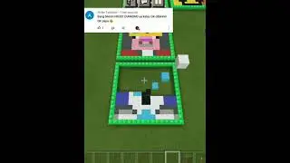 Minecraft Satisfying sand art | #35 (Skin @Frost Diamond)