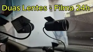 Qual C&acirc;mera Veicular DUPLA Comprar que filma 24h?