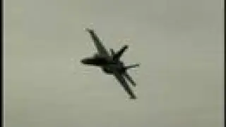 F/A-18 Low level at sea