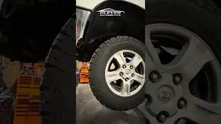 2012 Toyota tundra exhaust repair, oil change, and brake inspection. #automobile #mechanic #exhaust