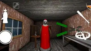 Playing as Santa granny vs old granny in granny 1 mod menu 