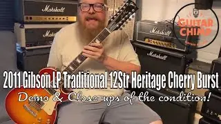 2011 Gibson Les Paul Traditional 12 String Heritage Cherry Sunburst