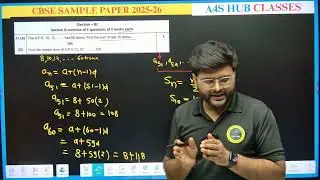 21 .(A) The A.P 8, 10, 12,……. has 60 terms. Find the sum of last 10 terms.OR       (B)Find the midd