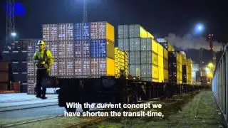 Distri Rail train - port of Rotterdam