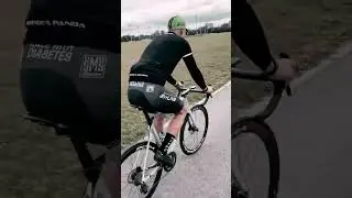 UCI Continental Team Skyline rolling on Basso Bikes, Spandex Panda Sweaters, Campagnolo groupsets